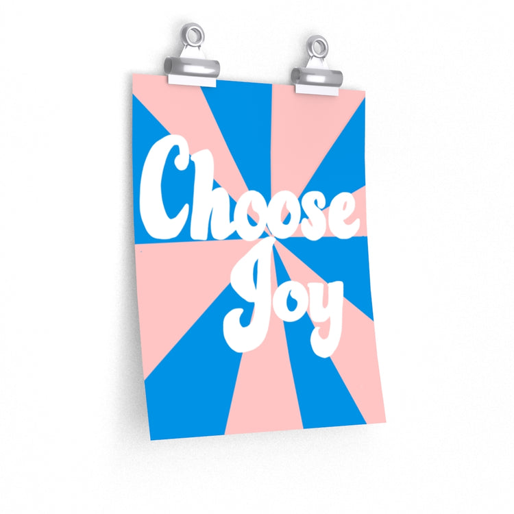 Choose Joy vertical poster