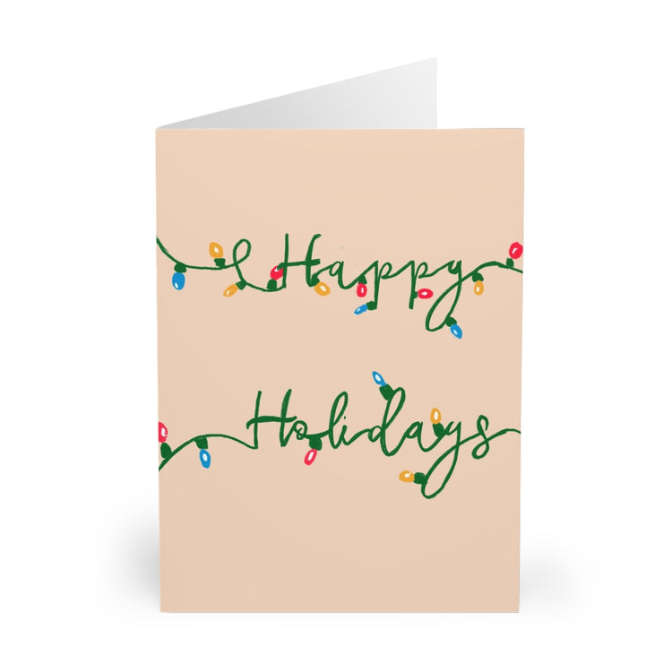 Happy Holidays Greeting Cards (5 Pack)