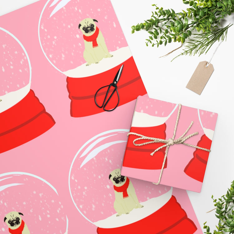 Norma Snowglobe Wrapping Paper