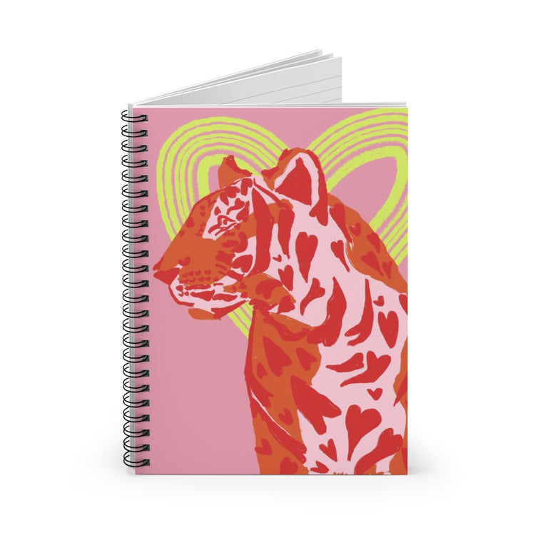 Lovey Tiger Spiral Notebook