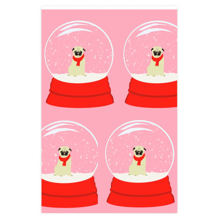 Norma Snowglobe Wrapping Paper