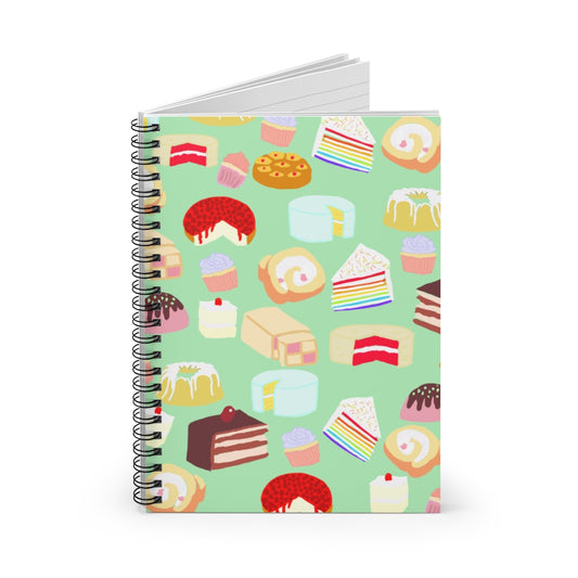Cake For Days Spiral Notebook