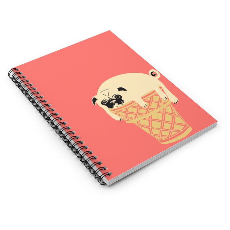 Pancakes and Ice Cream Spiral Notebook