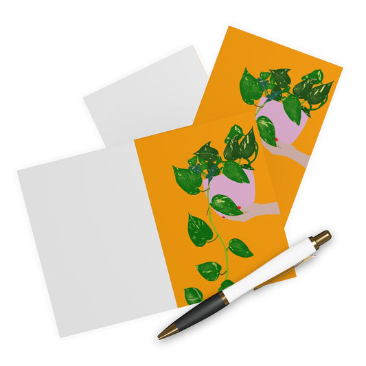 Pothos Power Greeting Cards (5 Pack)