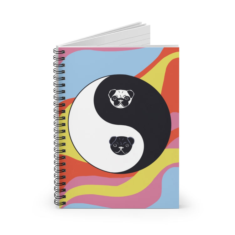Yin Yang Pancakes Spiral Notebook