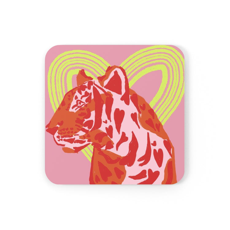 Lovey Tiger Coaster Set