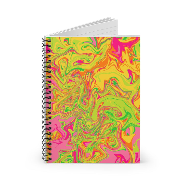 Dizzy Spiral Notebook