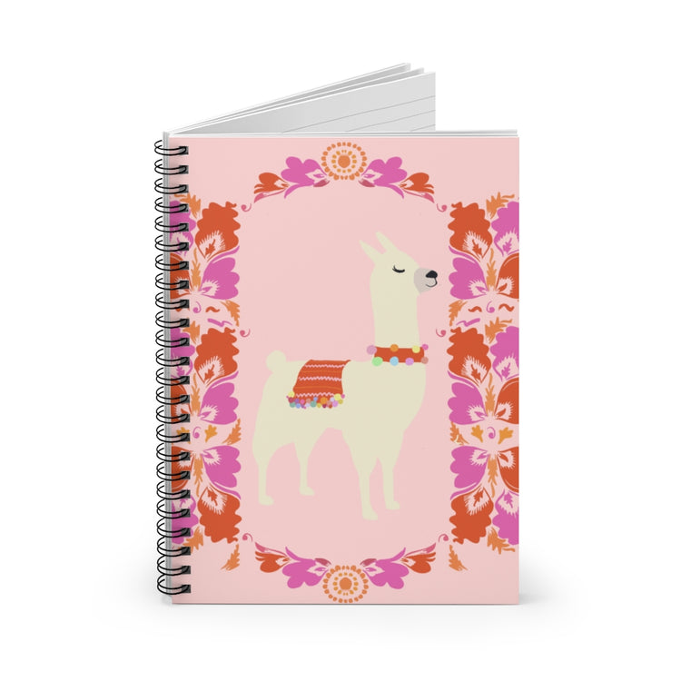 Lima Llama Spiral Notebook