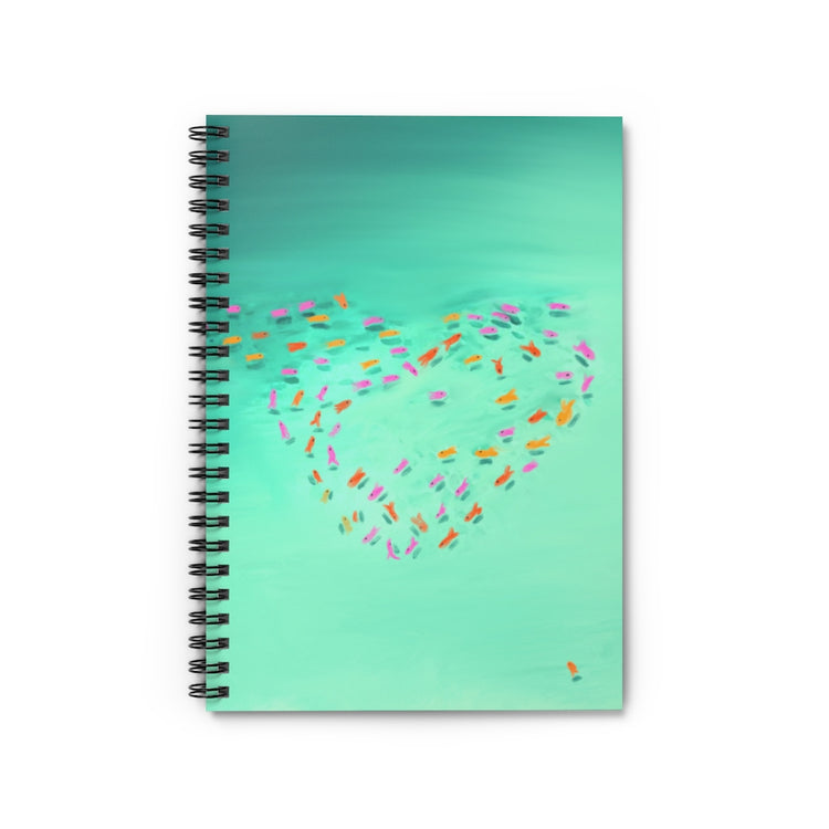 Fish Love Spiral Notebook