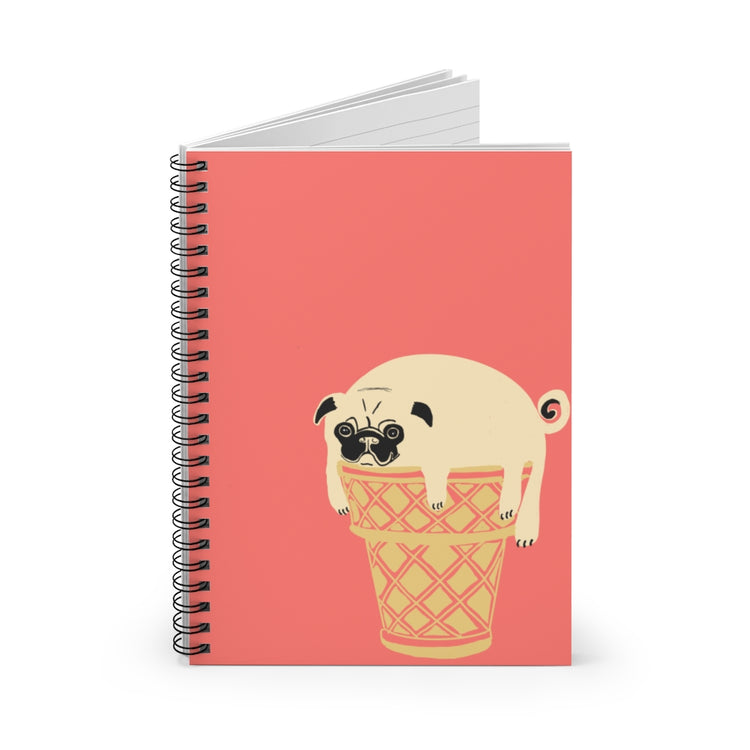 Pancakes and Ice Cream Spiral Notebook