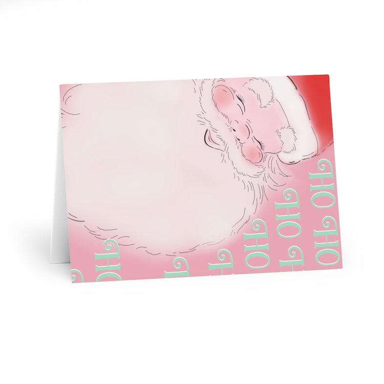 Ho Ho Ho Greeting Cards (5 Pack)