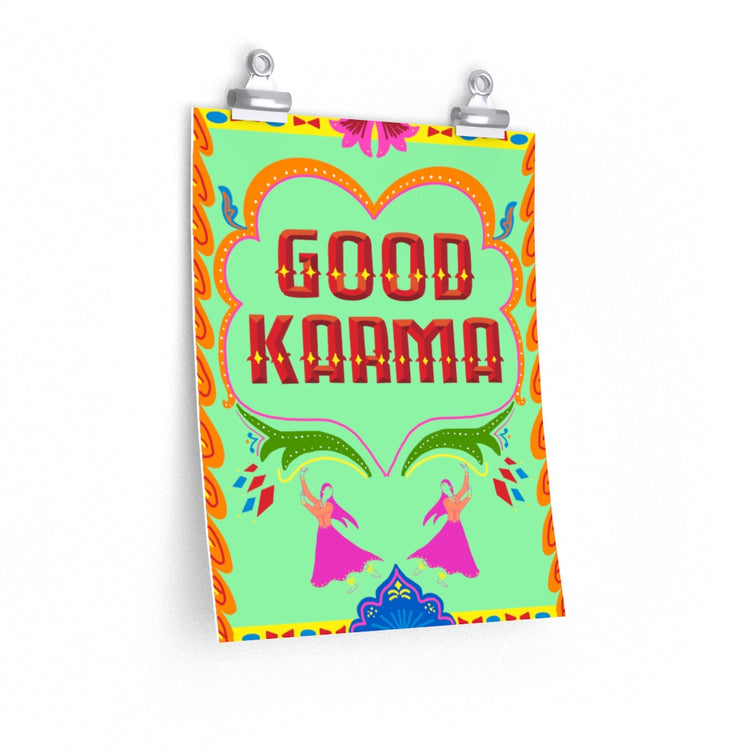 Good Karma vertical poster
