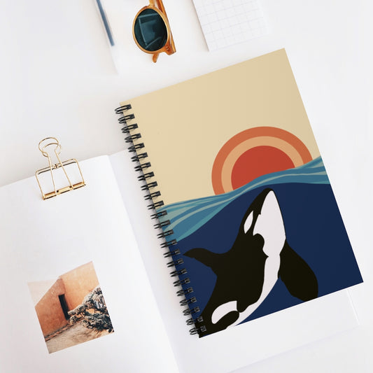 Forever Orca Spiral Notebook