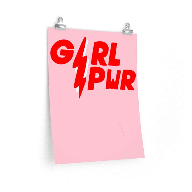 Girl PWR vertical poster
