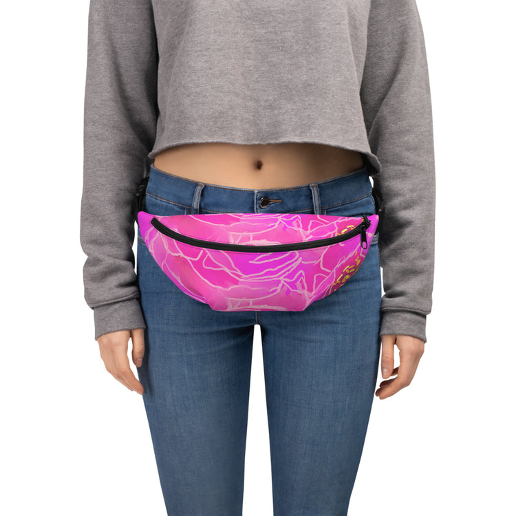 Pink peonies Fanny Pack