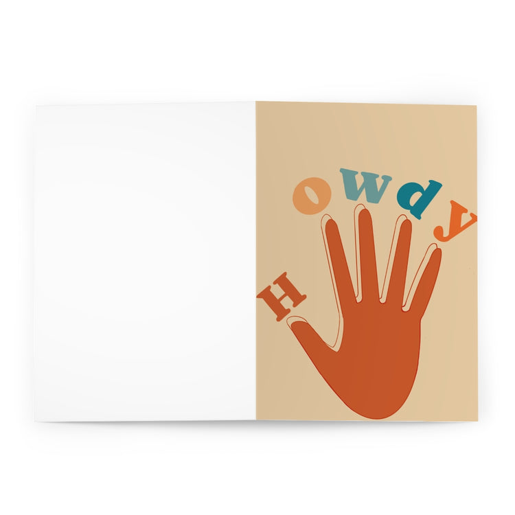 Howdy Greeting Cards (5 Pack)