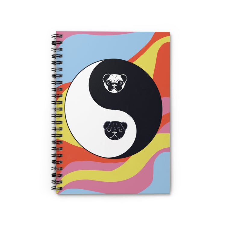 Yin Yang Pancakes Spiral Notebook