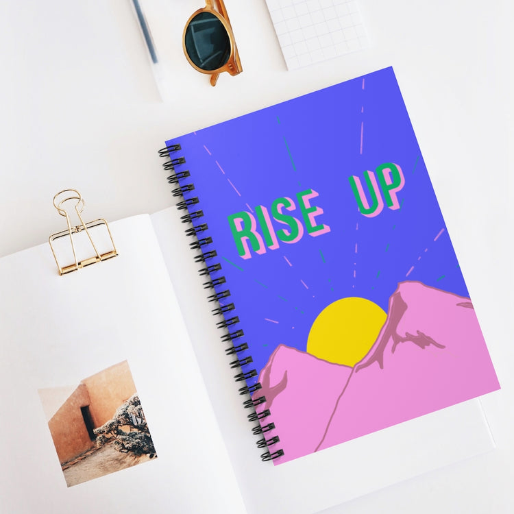 Rise Up Spiral Notebook
