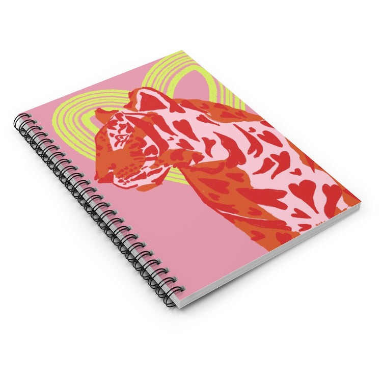 Lovey Tiger Spiral Notebook