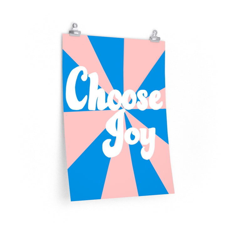 Choose Joy vertical poster