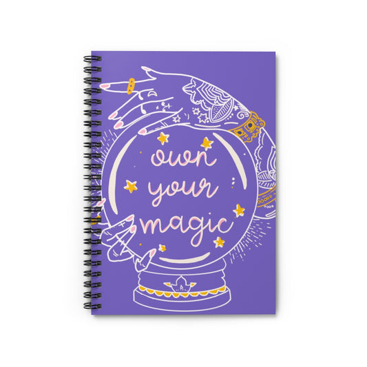 Own Your Magic Spiral Notebook