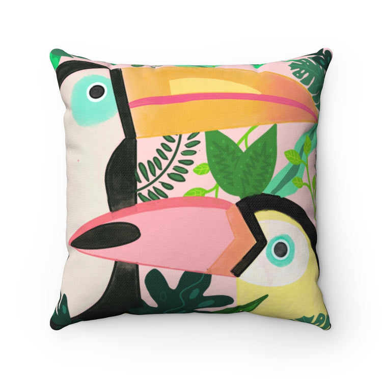 Two Toucan Square Pillow