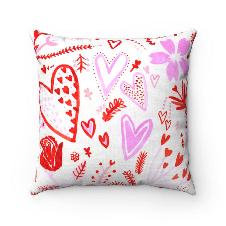 With Love Square Pillow