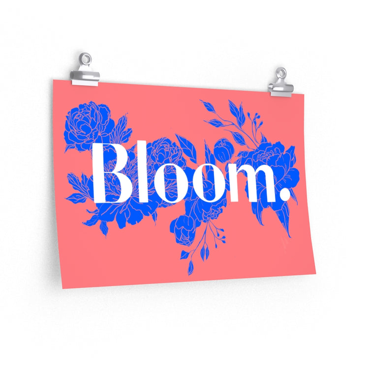 Bloom horizontal poster