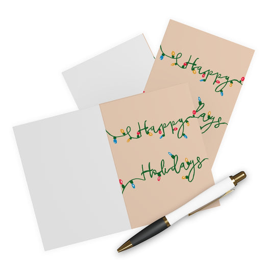Happy Holidays Greeting Cards (5 Pack)