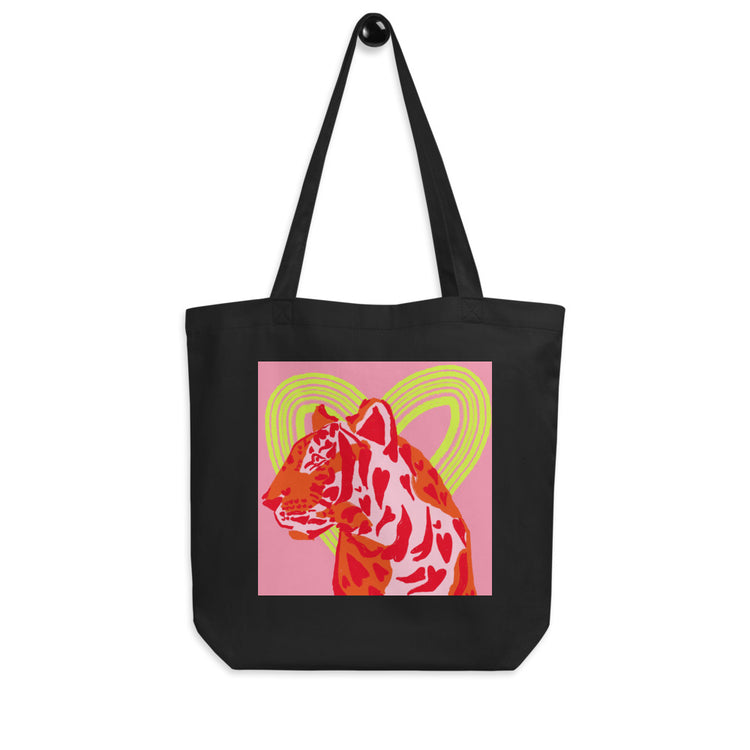 Lovey Tiger Tote Bag