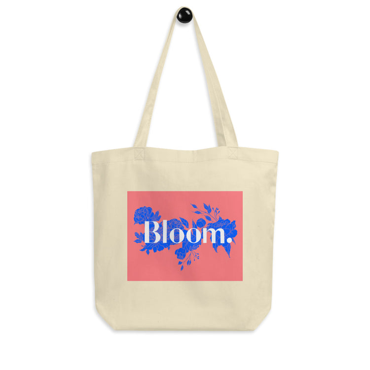Bloom Coral Eco Tote Bag