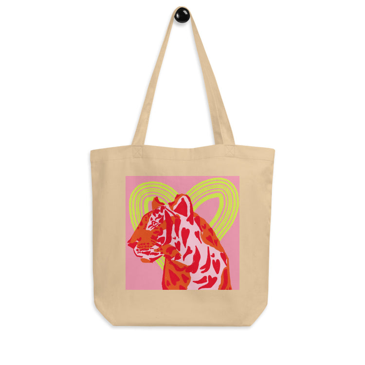 Lovey Tiger Tote Bag