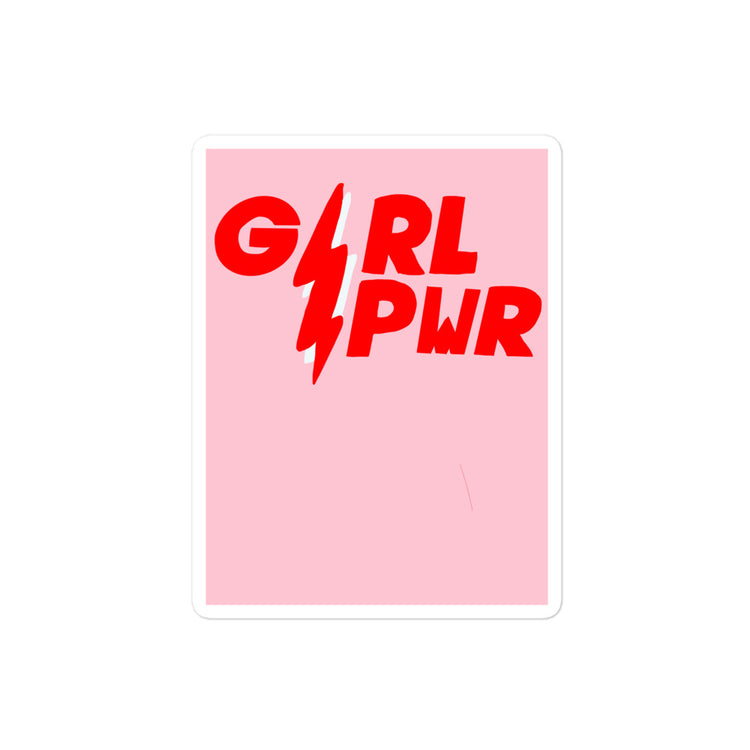 Girl PWR sticker