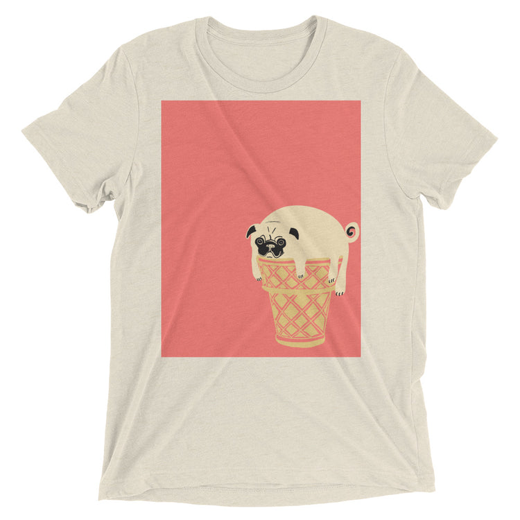 Pancakes and Ice Cream Short sleeve t-shirt